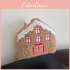 Shape Christmas House Plush Toy Doll Bedroom Dormitory Headrest Gift Cartoon
