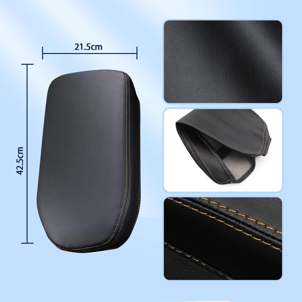 Coleya Toyota RAV4 50 Series Current Model Exclusive Armrest Cover Console Box Cover Armrest Box Cover Design Fiber Feels Good To the Touch Stain