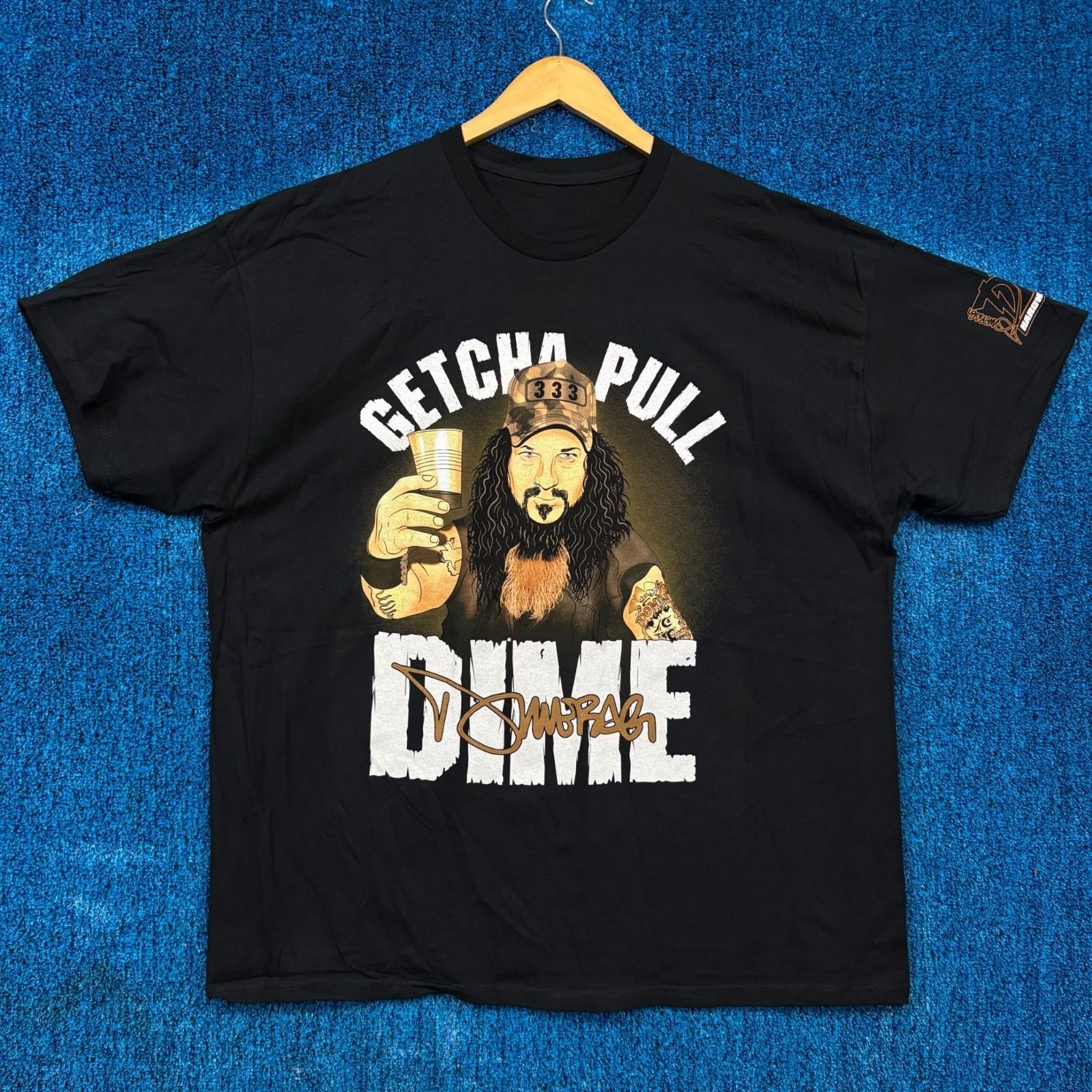 Dimebag “Getcha Pull” Graphic North American Tour T-Shirt Size XXL Unisex T-Shirt M