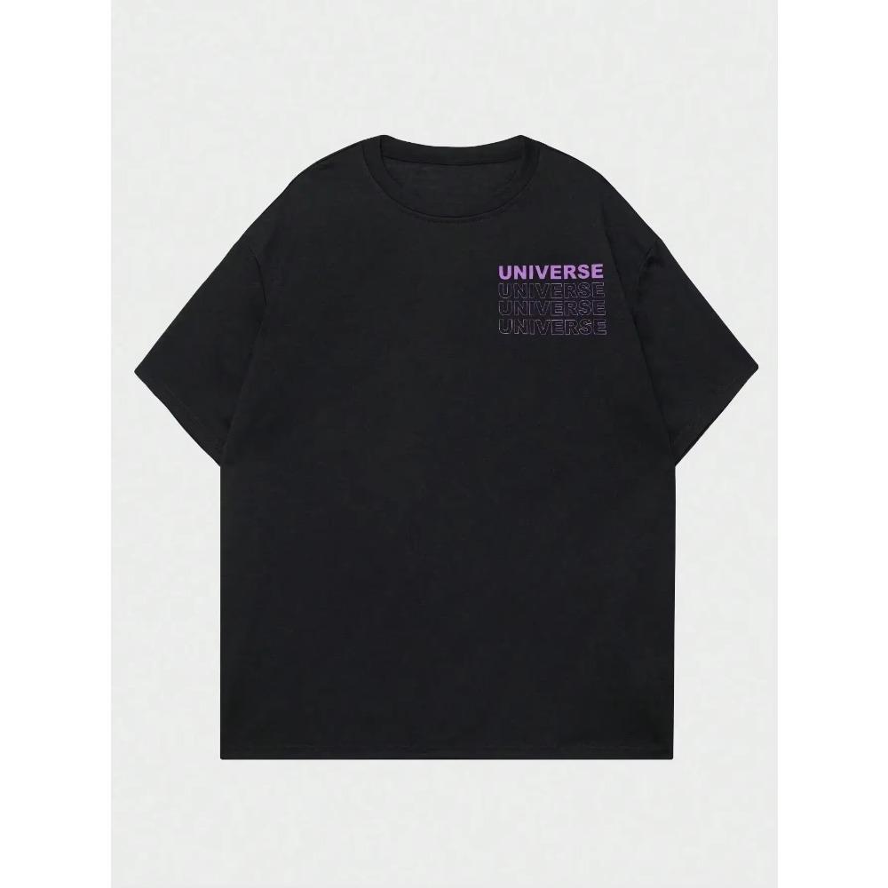 The Secret of The Big Bang In The Universe Men T Shirts Summer Cotton T-Shirts Breathable Loose Clothes Hip Hop Street Tees