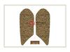 Peugeot Little Monster QP100T-12C Durable Motorcycle Foot Pad