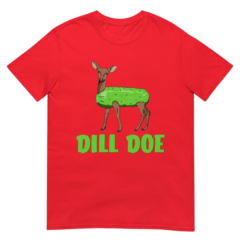 Dill Doe Funny Adult Humor Funny Nature Deer Redneck TShirt S