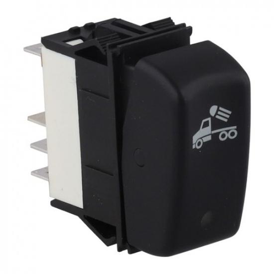 Rear Headlight Rocker Switch Button P27104011 for Kenworth Trunk Replacement