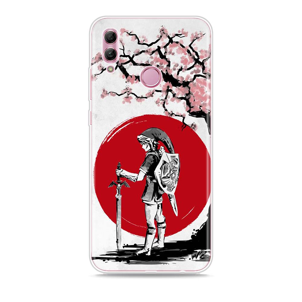 Japanese Red Sun Anime Silicone Cover For Honor 30 30S 30i 9 10 9A 9C 9S 9N 10i 10X 9X Lite Pro 5G Phone Case
