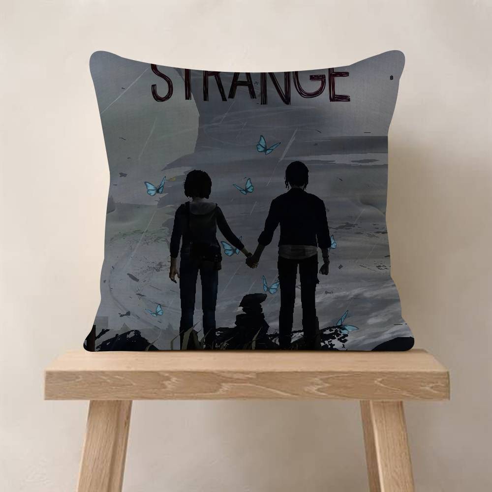 Game Life Is SStrange  Pillowcase Toon Gift Cushion Cover Bedroom Home Sofa Chair Seat Decor Pillow Case