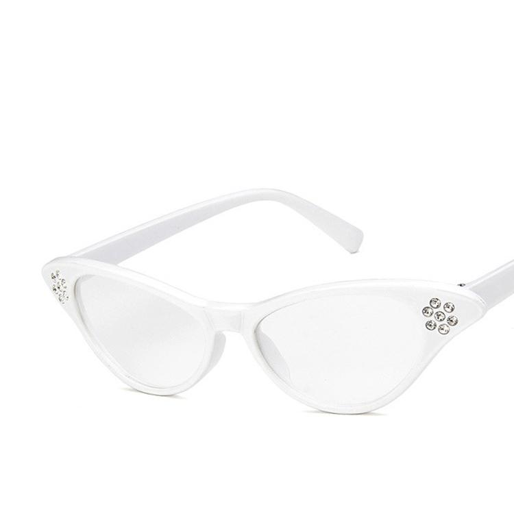 Vintage Cateye Sunglasses Women Sexy Retro Small Cat Eye Sun Glasses Brand Designer Colorful Eyewear For Female