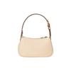 Gucci Aphrodite Gold Trim Double G Logo Zip Closure Leather Mini Handbag Women handbag Ivory 739076-AAA9F-9004