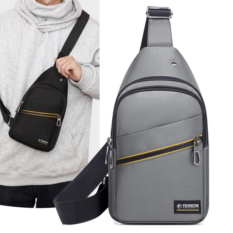Multifunctional Men's Commuter Messenger Bag New Simple Leisure Shoulder Bag Business Travel Portable Messenger Bag.