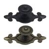 Pack Of 2 Antique Drawer Pulls Retro Cupboard Handles Easy Installation Strong Designs 7.35cm Length for Furniture