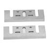 A Pair HSS Woodworking Manual Electric Planer Replacement Blade for Handheld Planer