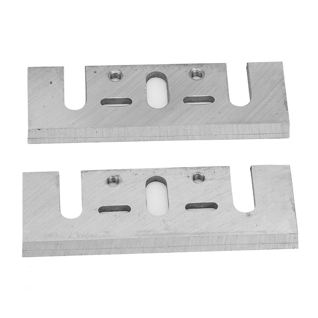 A Pair HSS Woodworking Manual Electric Planer Replacement Blade for Handheld Planer