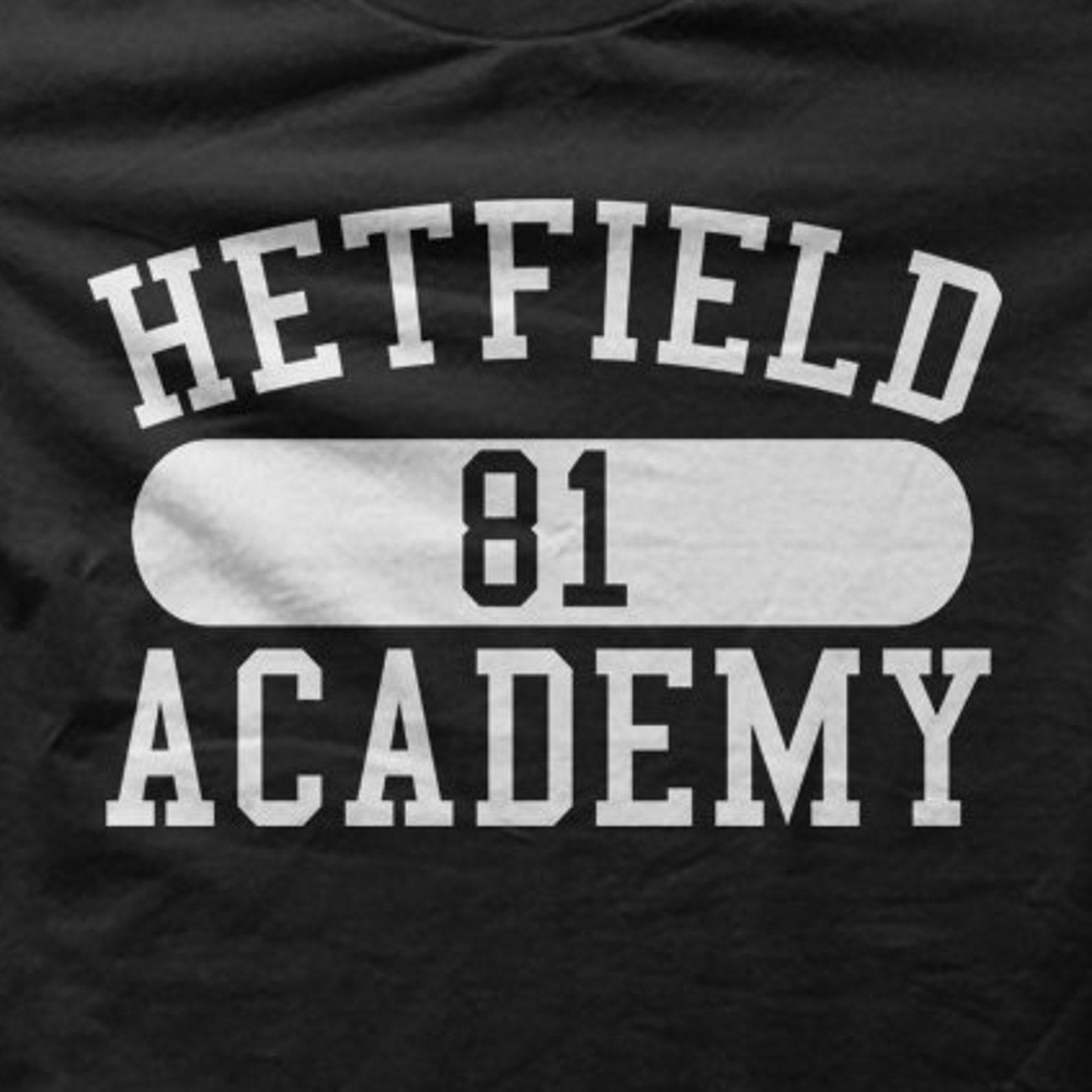 Hetfield Academy 1981 printed t-shirt 9068 XL