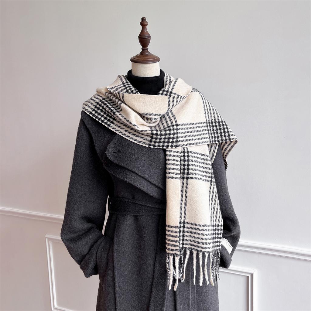 New Winter Shawl Scarves Wrap  Design Cashmere Scarf Women Warm Fashion Pashmina Femal Poncho Neckerchief Echarpe Bandana
