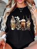 Skeleton Coffee T-shirt