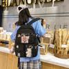 Schoolbag1011 Japanese Ins Harajuku Cute Girl Student Transparent Backpack Korean Version High School Student Schoolbag Female