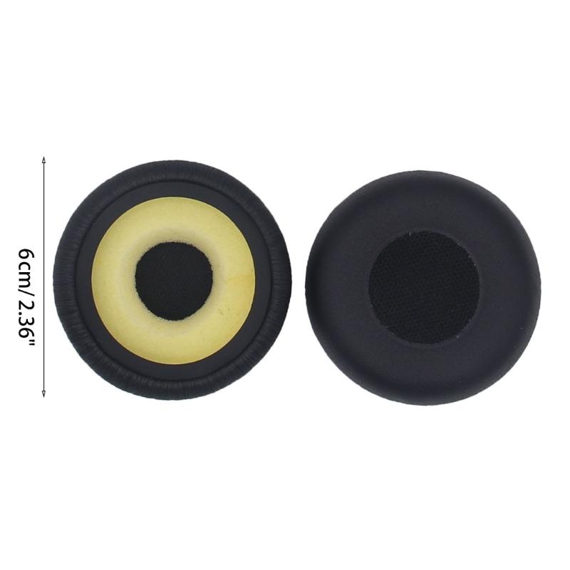 1 Pair Earpads Ear Pads Ear Sponge Covers Improved Comfort Repair for Evolve 20 20se 30 30II 40 65 65+ 75 75+ Headphones