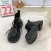 Martin Boots Women's Autumn 2025 New British Style Fashionable Versatile Small Foreign Thick Heel Handsome Short Boots