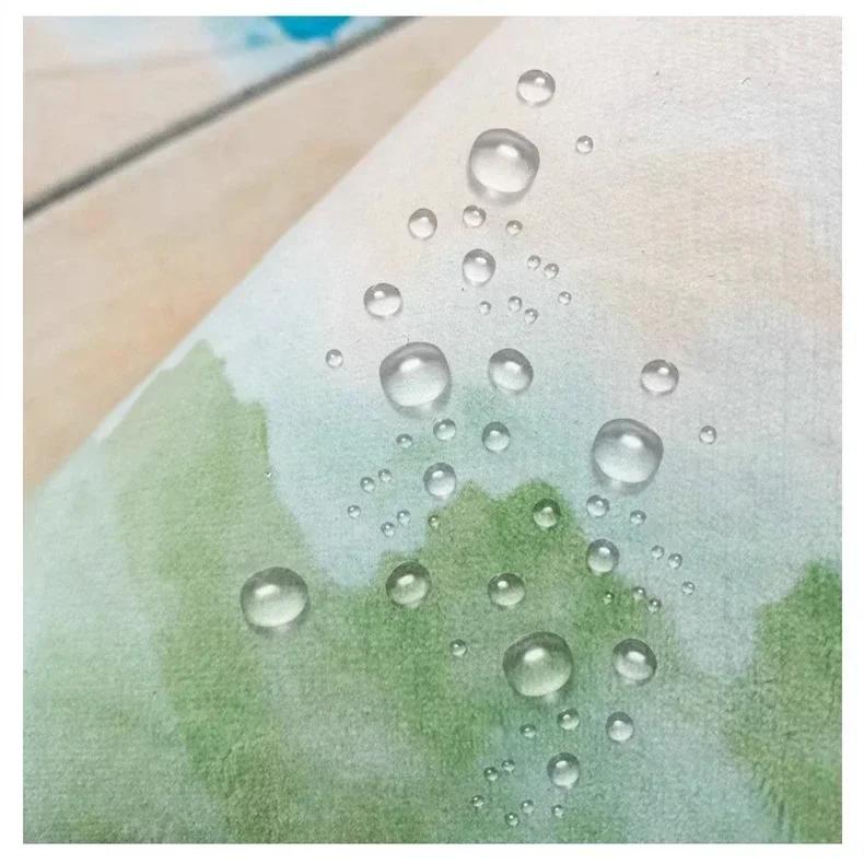 Summer Ocean Green Carpet Living Room Sofa Bedroom Bedside Decorate Floor Mat Antiskid Thickening Fashion Household Carpets