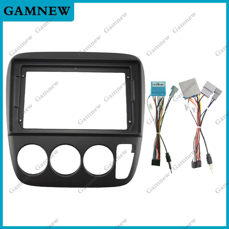 9 Inch Car Frame Fascia Adapter For Honda CRV C-RV 1998-2004 Android Radio Dash Fitting Panel Kit