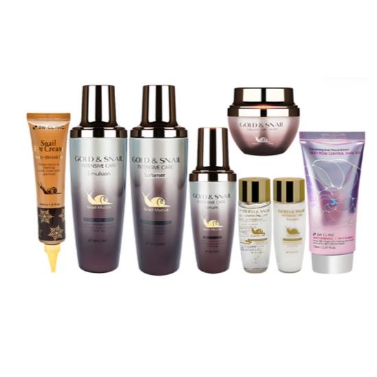 

a0245 3W Clinic Snail Functional Skincare & BB Cream 8-Piece Set 8-Piece Set