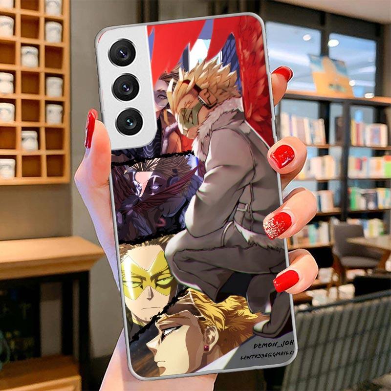 My Hero Hawks Cover Phone Case For Samsung Galaxy S26 S25 Edge S24 Ultra S23 S22 Plus S21 S20 FE Soft Fundas Shell Galaxy S25 S2