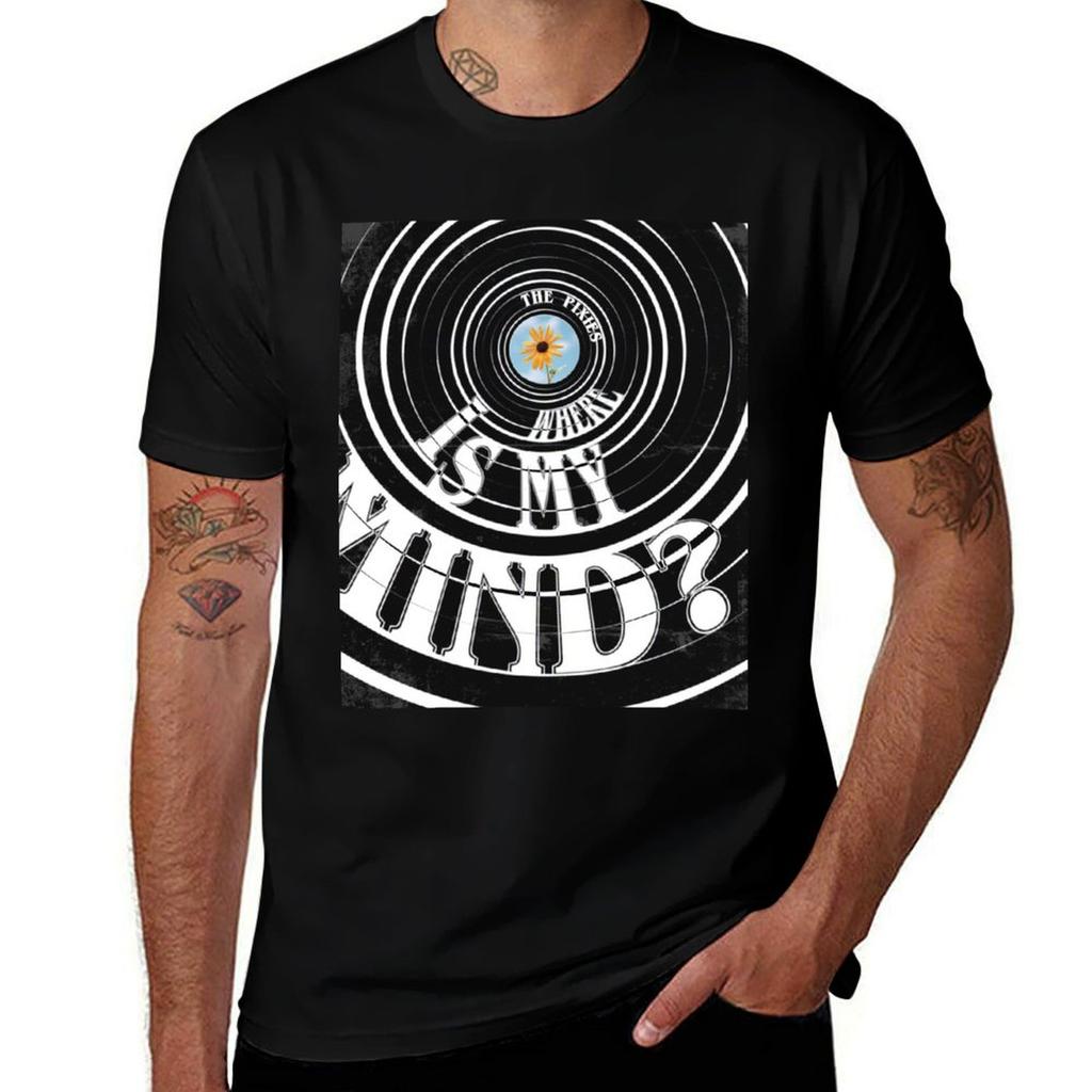 Where Is My Mind Tshirt Basic Plain Tee For Spring And Summer