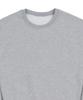 GRAVER [Unisex] Elbow Leaf Smile Heart Sweatshirt_Gray