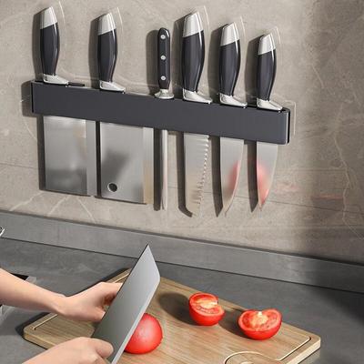 Minimalist Knife Holder for Storing and Inserting Kitchen Knives,Kitchen Multifunctional Storage Rack,Knife Holder,Wall Mounted