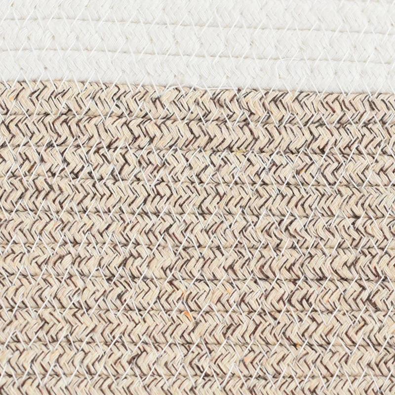 Cotton Wall Hanging Storage Basket-3-layer Sundries Organizer Decorative Household Wall Storage Tool for Home Organization Needs