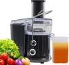 Juice Extractor with 2.6" Feed Chute for Vegetable and Fruit, Electric Juicer with Dual