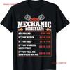 NEW LIMITED Funny Mechanic Hourly Rate Labor Rates Car T Shirt S 3XL Vintage Washed Fashion Homme Designer Clothes Stylish
