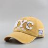 NEW YORK NYC Embroidery Baseball Cap Washed Snapback Baseball Cap  For Man Women Outdoor Sports