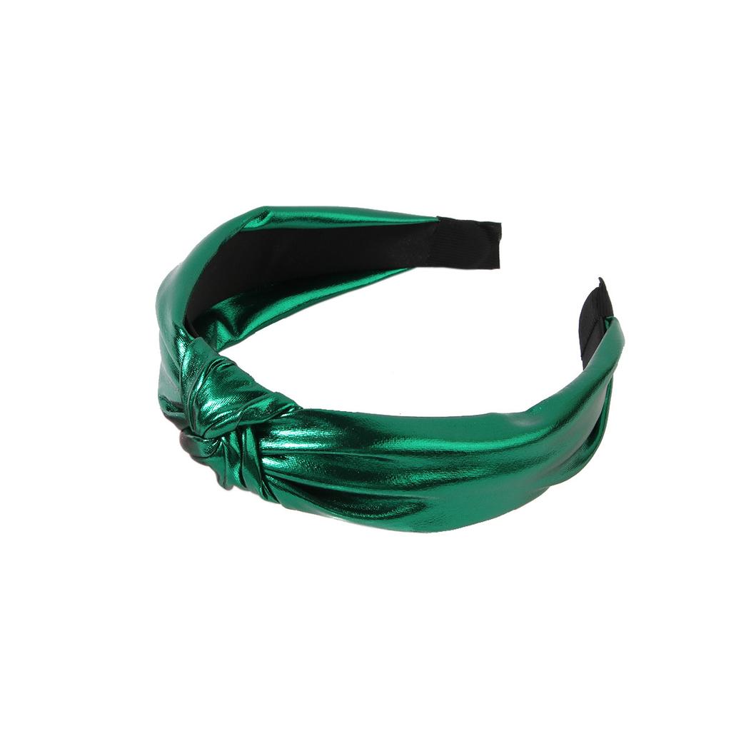 Stoffstirnband Übersee Breitkrempig Modisches Lasergeknotetes Stirnband zum Gesichtwaschen und Ausgehen Einfarbiges Stirnband