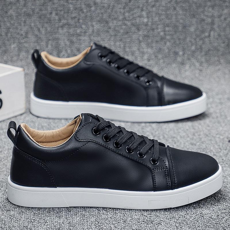 Autumn new men's shoes fashion little white board shoes men's trend student sports and leisure shoes trendy shoes