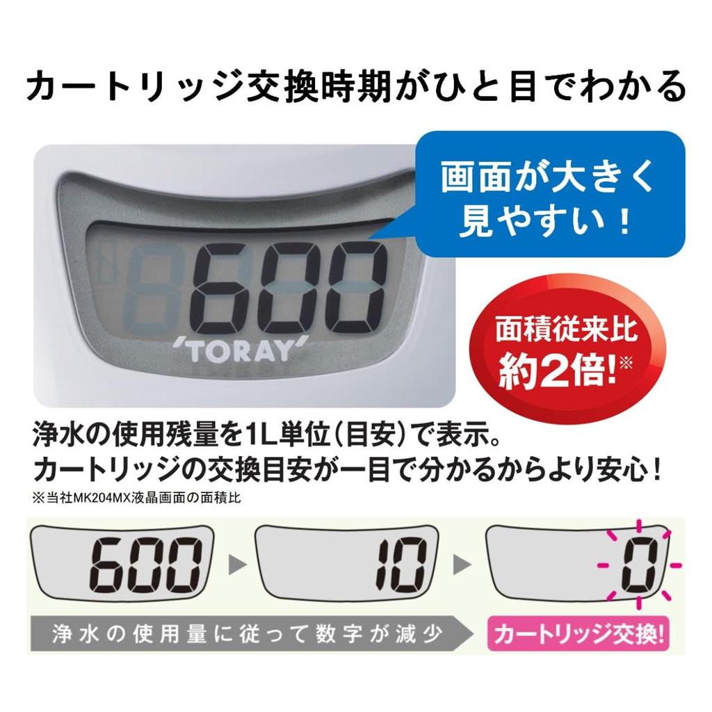 Toray Trevino Water Purifier Faucet Direct Connection Type Water Items Water Made in Japan MK206SMX Cassetti Series (High Pressure/High Removal/13