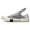 Rick Owens X TURBODRK Chuck 70 Low 'Silver Lacquer' Men's A01292C
