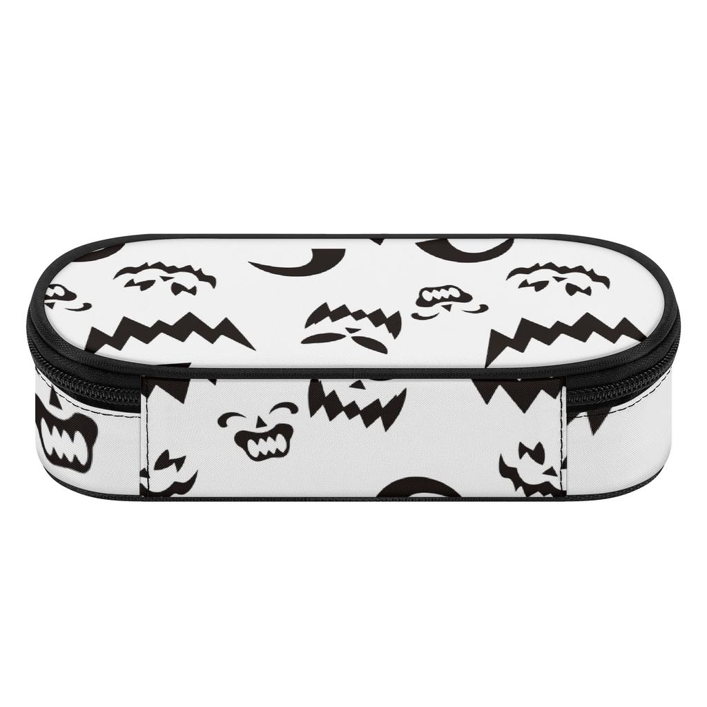 Pencil Case Neat Design 300D Polyester Smooth Zipper with Main Pocket Mesh Layer and Removable Pen Divider for School and Study