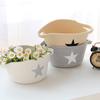 Household Items Cotton Woven Finishing Basket Nordic Five-pointed Star Cotton Rope Storage Box
