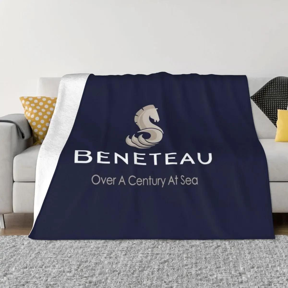 

Beneteau Sailboat Sailing yacht Throw Blanket Thin cosplay anime Decoratives For Decorative Sofa Blankets# 75X95CM сірий колір
