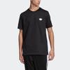 Adidas Originals Trefoil Logo Short Sleeve Tee Men Tops Black FK9985