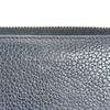 LOUIS VUITTON Taurillon Clemence L-shaped fastener purse leather Noir Used