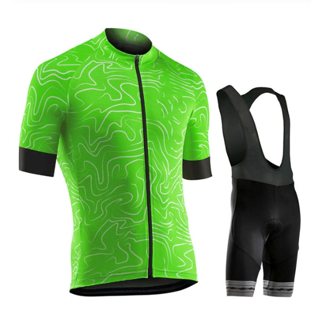 Men Short Sleeve Set Breathable Racing Sport MTB Bicycle Clothes Outdoor Bike Uniform 2026 Summer Breathable Cycling Suit Set