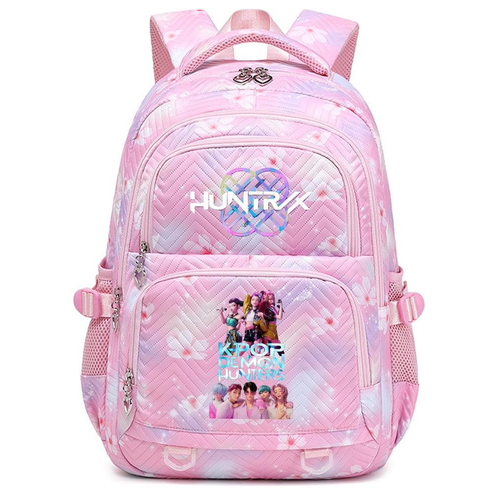 Anime K-Pop Printed Backpack Student Teenager Bookbag for Boy Girl Schoolbag Kid Gift Women Large Capacity Travel Bag Mochila Escolar Rucksack