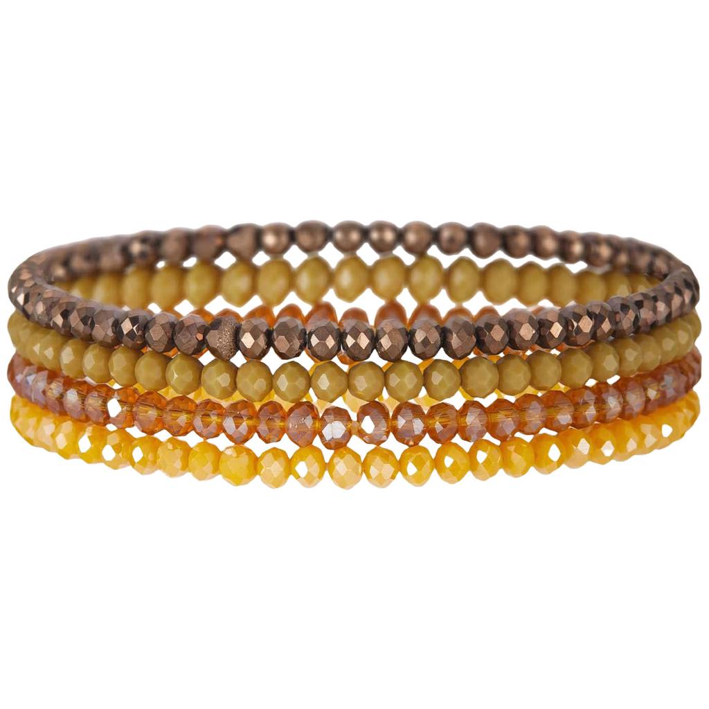 Multilayer Crystal Bead Bracelet for Women Elegant Styles Fashion Jewelry Accessory Special Gifts for Trendy Ladies