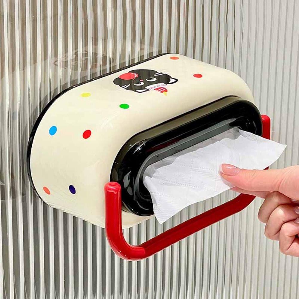 Adorable Cute Tissue Storage Box Kawaii Paper Towel Holder Nordic Napkin Storage Case  Household