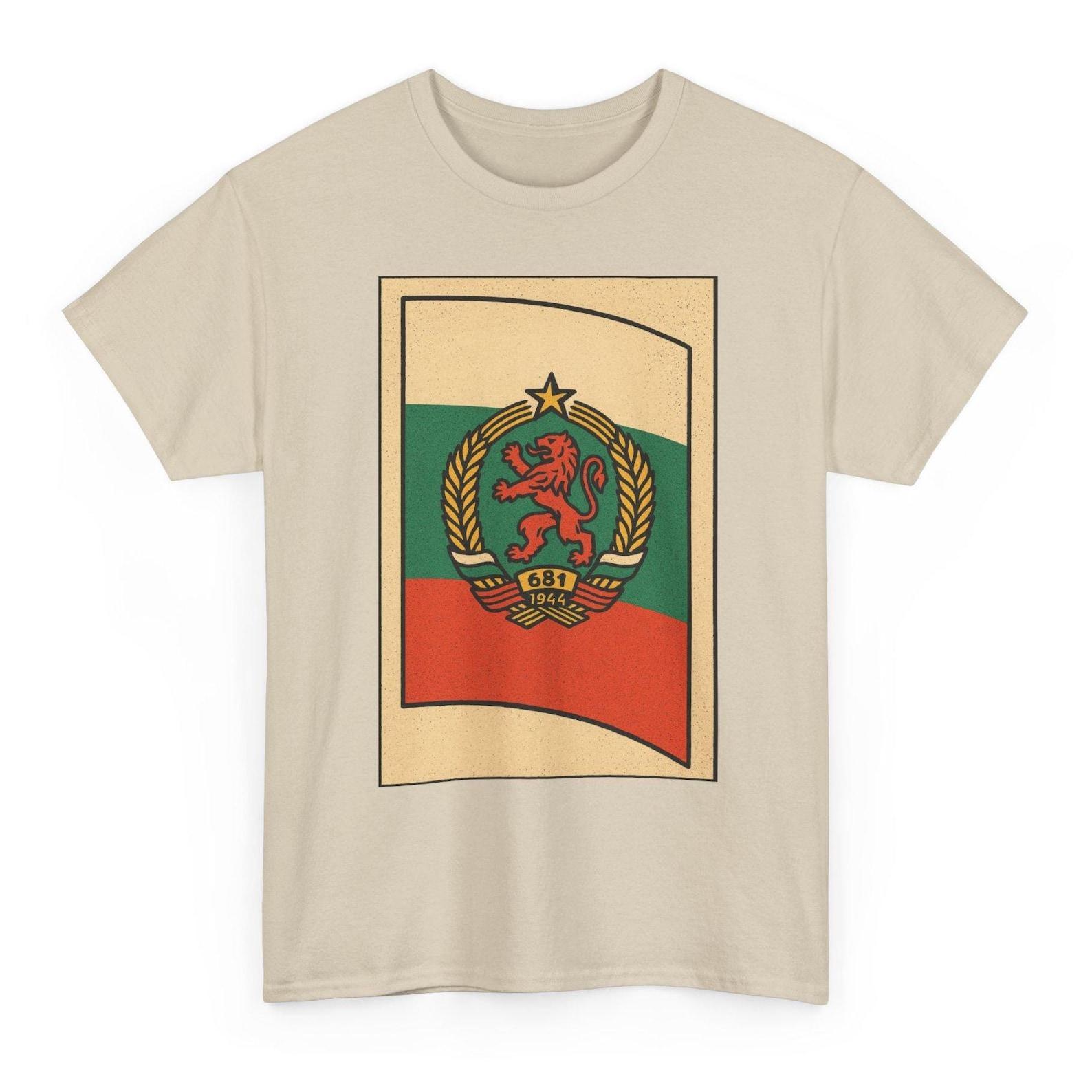 Bulgaria Flag T-Shirt | Retro Bulgarian Pride Tee | Balkan Heritage Shirt S