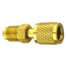 1x Adapter Male 5/16 X F1/4 SAE For Air Conditioning Systems R32 R410a Fittings