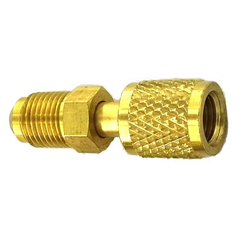 1x Adapter Male 5/16 X F1/4 SAE For Air Conditioning Systems R32 R410a Fittings