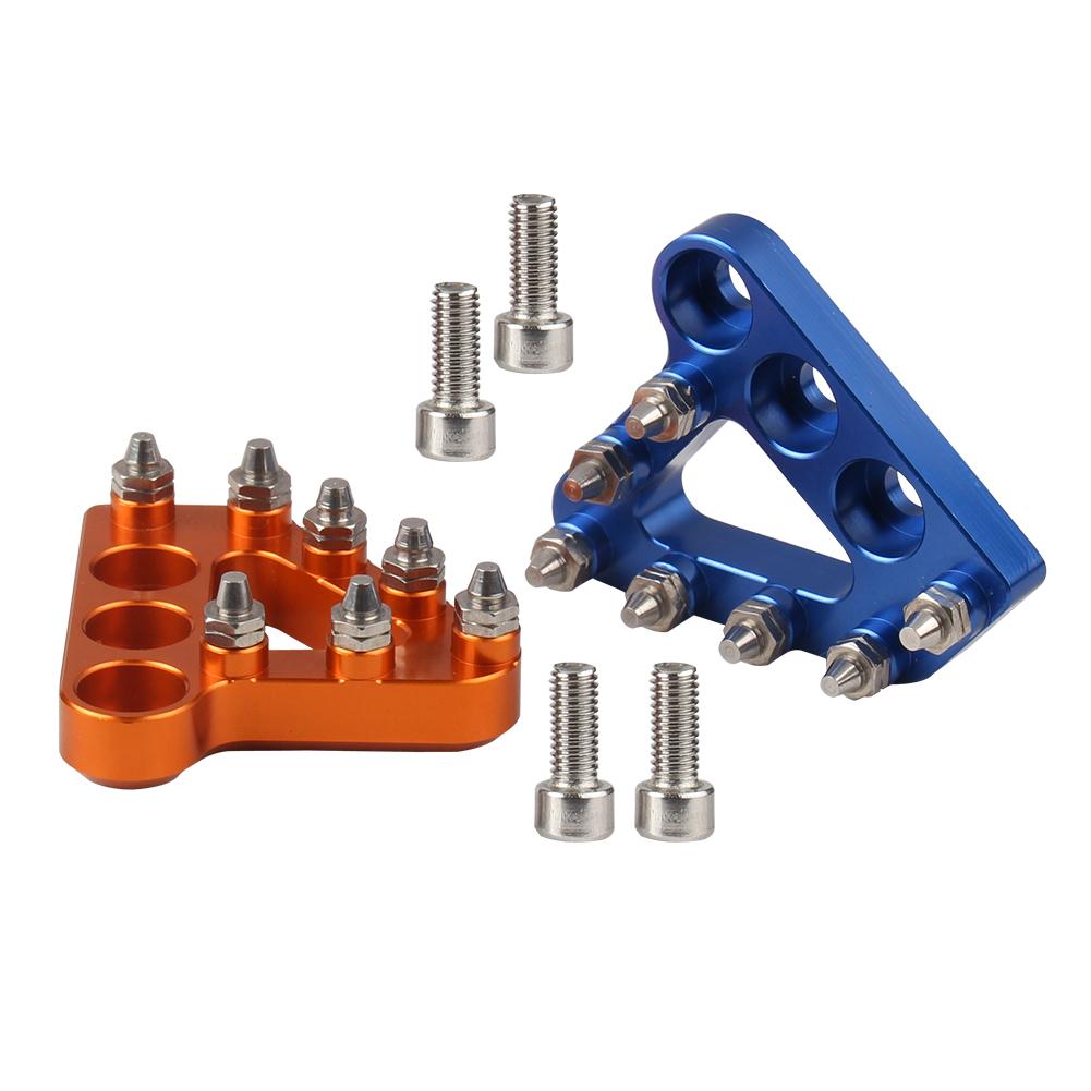 CNC Gear Shift Lever Tips Brake Pedal Step Plate For KTM EXC SXF EXCF XCF SX XC XCW 125-530 Motocross Motorcycle Dirt Pit
