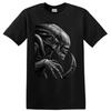 Horror Alien Creature T Shirt Gothic Sci Fi Monster Fang Claw Graphic Art Tee